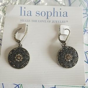 Lia Sophia earrings new in packaging